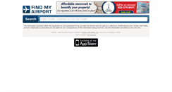 Desktop Screenshot of findmyairport.com